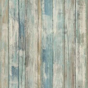 RoomMates Peel Stick Wallpaper Blue distressed Whimsical Statement Accent Wall